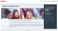 Desktop Screenshot of diasoft-formacionsl.lectiva.com