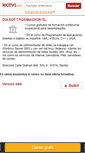 Mobile Screenshot of diasoft-formacionsl.lectiva.com