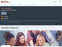 Tablet Screenshot of instituto-cibernos.lectiva.com