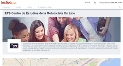 Desktop Screenshot of eps-centro-de-estudios-de-la-motocicleta-on-line.lectiva.com