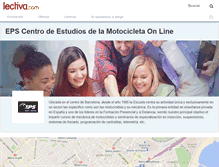 Tablet Screenshot of eps-centro-de-estudios-de-la-motocicleta-on-line.lectiva.com