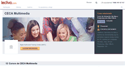 Desktop Screenshot of ceca-multimedia.lectiva.com