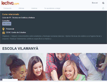 Tablet Screenshot of escola-vilamanya-1.lectiva.com