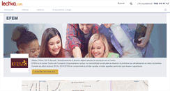 Desktop Screenshot of efem.lectiva.com