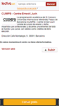 Mobile Screenshot of cuimpb-centre-ernest-lluch.lectiva.com