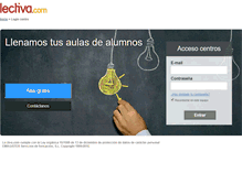 Tablet Screenshot of centros.lectiva.com