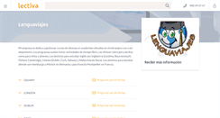 Desktop Screenshot of lenguaviajes.lectiva.com