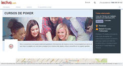 Desktop Screenshot of cursosdepokeres.lectiva.com