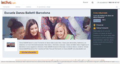 Desktop Screenshot of danza-clasica-carolina-de-pedro-pascual.lectiva.com