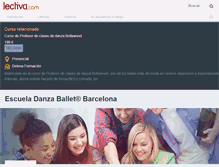 Tablet Screenshot of danza-clasica-carolina-de-pedro-pascual.lectiva.com