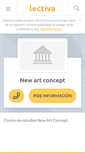 Mobile Screenshot of new-art-concept.lectiva.com