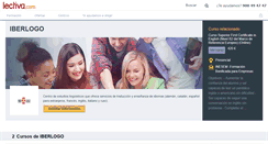 Desktop Screenshot of iberlogo.lectiva.com