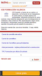 Mobile Screenshot of icei-formacion-valencia.lectiva.com