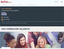 Tablet Screenshot of icei-formacion-valencia.lectiva.com