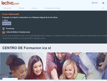 Tablet Screenshot of centro-de-formacion-ica.lectiva.com