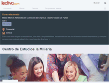 Tablet Screenshot of ce-la-miliaria.lectiva.com