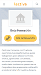 Mobile Screenshot of betaformacion.lectiva.com
