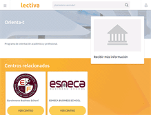 Tablet Screenshot of orienta-t.lectiva.com