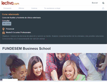 Tablet Screenshot of fundesem.lectiva.com