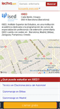 Mobile Screenshot of ised-barcelona.lectiva.com