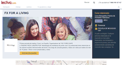 Desktop Screenshot of fx-for-a-living.lectiva.com