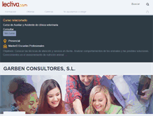 Tablet Screenshot of garben.lectiva.com