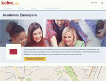 Tablet Screenshot of academia-ensenyem.lectiva.com