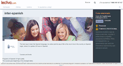Desktop Screenshot of inter-spanish.lectiva.com