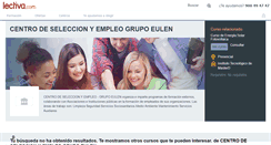 Desktop Screenshot of centro-de-seleccion-y-empleo-grupo-eulen.lectiva.com