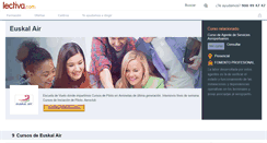 Desktop Screenshot of euskal-air.lectiva.com