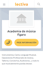 Mobile Screenshot of academia-de-musica-figaro.lectiva.com