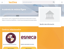 Tablet Screenshot of academia-de-musica-figaro.lectiva.com