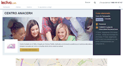Desktop Screenshot of centro-anacerh.lectiva.com