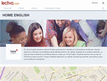 Tablet Screenshot of home-english.lectiva.com
