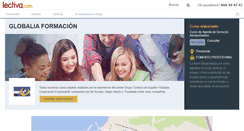 Desktop Screenshot of globalia-formacion-1.lectiva.com
