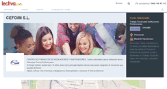 Desktop Screenshot of cefoim-sl.lectiva.com