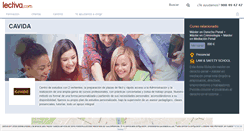 Desktop Screenshot of cavida.lectiva.com