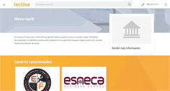Desktop Screenshot of meca-rapid-1.lectiva.com