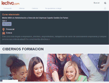 Tablet Screenshot of cibernos-formacion.lectiva.com