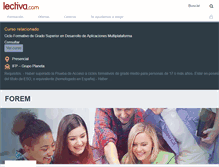 Tablet Screenshot of forem.lectiva.com