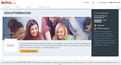 Desktop Screenshot of docuformacion.lectiva.com