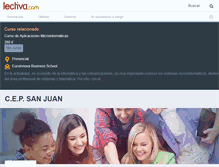 Tablet Screenshot of cep-san-juan.lectiva.com