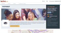 Desktop Screenshot of hispamap.lectiva.com