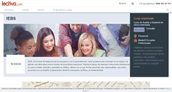 Desktop Screenshot of iebs.lectiva.com