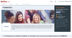 Desktop Screenshot of formatec.lectiva.com