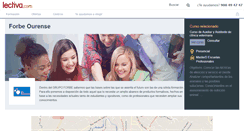 Desktop Screenshot of forbe-ourense.lectiva.com