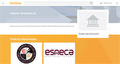 Desktop Screenshot of loestur-formacion-sl.lectiva.com