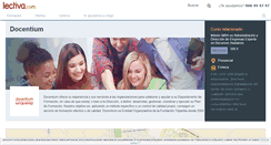 Desktop Screenshot of docentium.lectiva.com