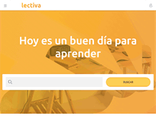 Tablet Screenshot of lectiva.com