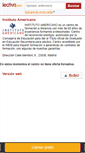 Mobile Screenshot of instituto-americano.lectiva.com